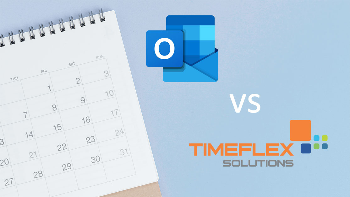 TimeFleX vs. Outlook - Der große Kalendervergleich